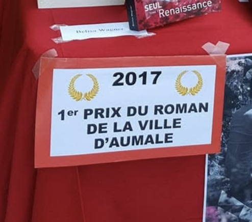 Premier prix du Roman de la ville d'Aumale